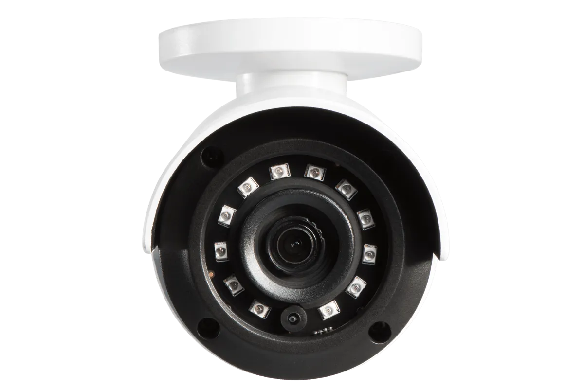 1080p HD 16-Channel Security System with Ten 1080p HD Weatherproof Bullet Security Camera, Advanced Motion Detection and Smart Home Voice Control