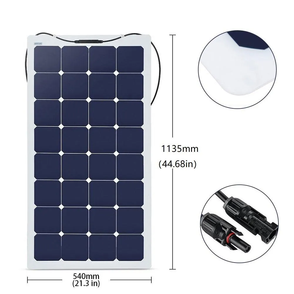 110W Flexible Solar Panel