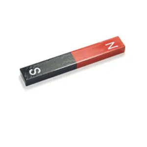 Alnico Block Magnet - 75mm x 11mm x 6mm | North South Marked