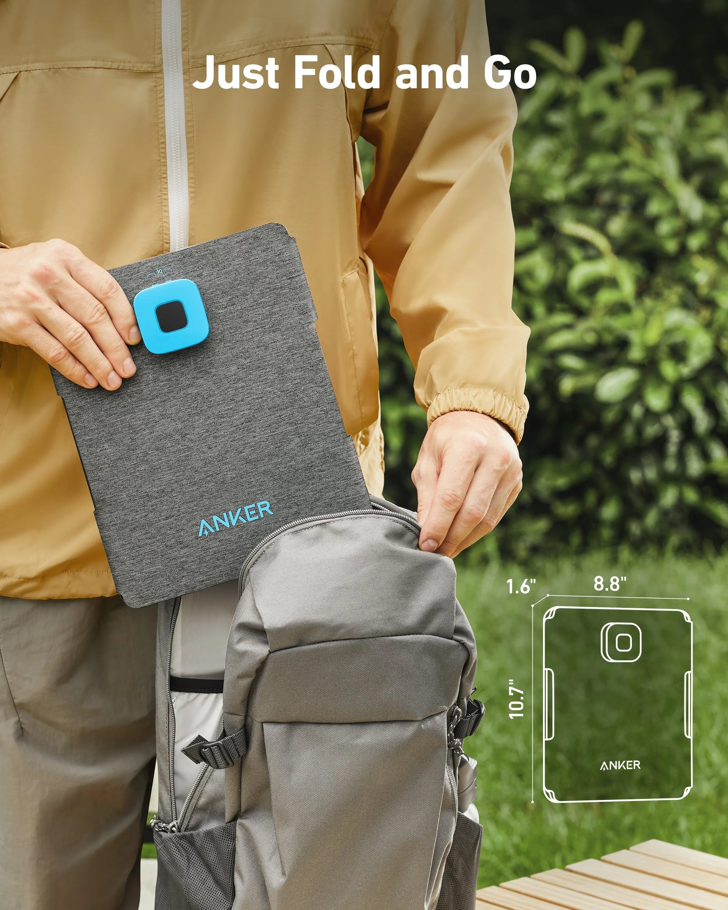 Anker SOLIX <b>PS30</b> Portable Solar Panel (30W)