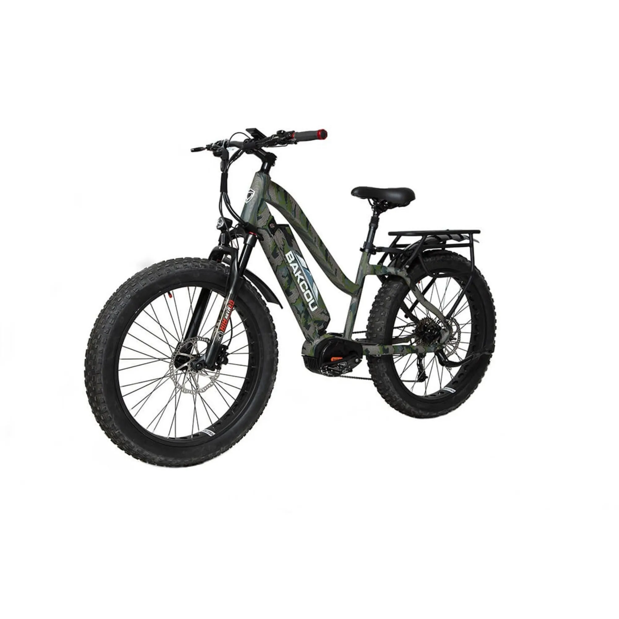 Bakcou 24" Mule Step-Through Bafang Ultra Fat Tire Hunting Electric Bike