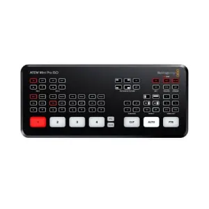 Blackmagic Design ATEM Mini Pro ISO Live Stream Switcher