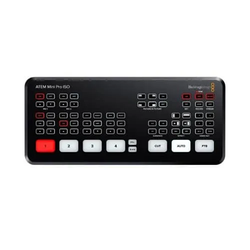 Blackmagic Design ATEM Mini Pro ISO Live Stream Switcher