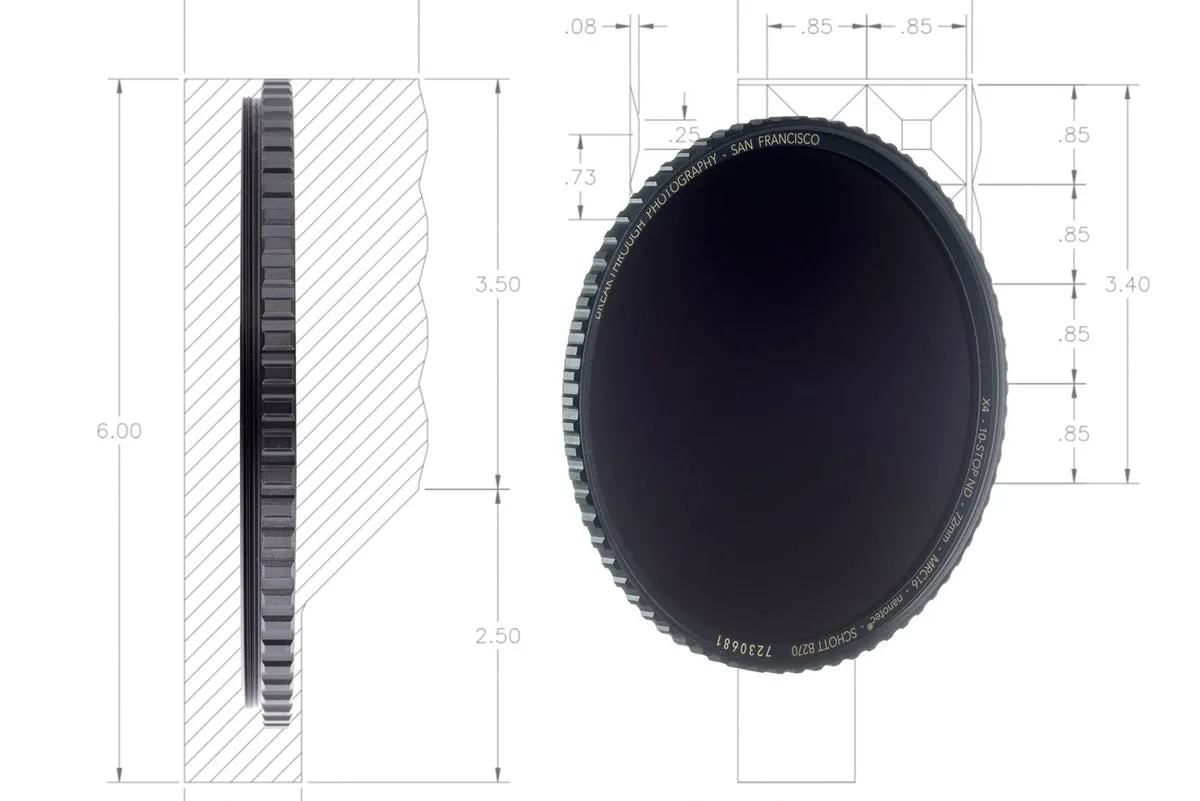 Breakthrough Photography 77mm X4 ND 10-stop Filter