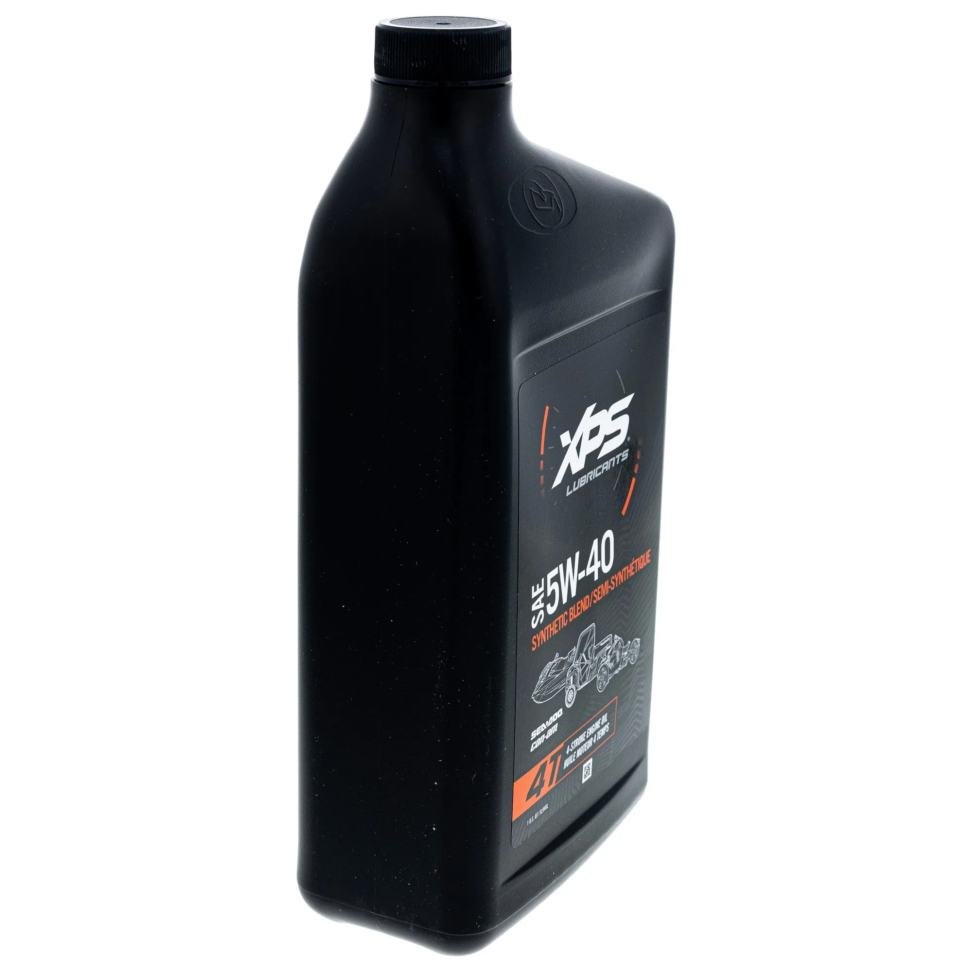 BRP 9779298 Can-Am 4T 5W-40 Synthetic Blend XPS Oil Change Kit Rotax 500cc Twin
