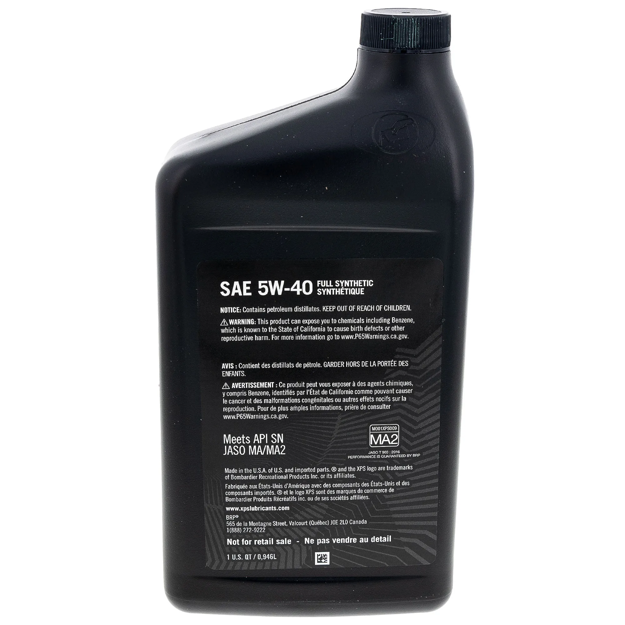 Can-Am 9779489 BRP  Oil Change Kit Full Synthetic Maverick