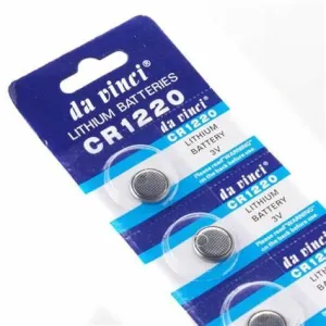 DA VINCI CR1220 BUTTON CELL 3V - EACH