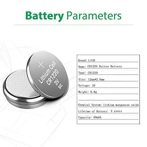 DA VINCI CR1220 BUTTON CELL 3V - EACH