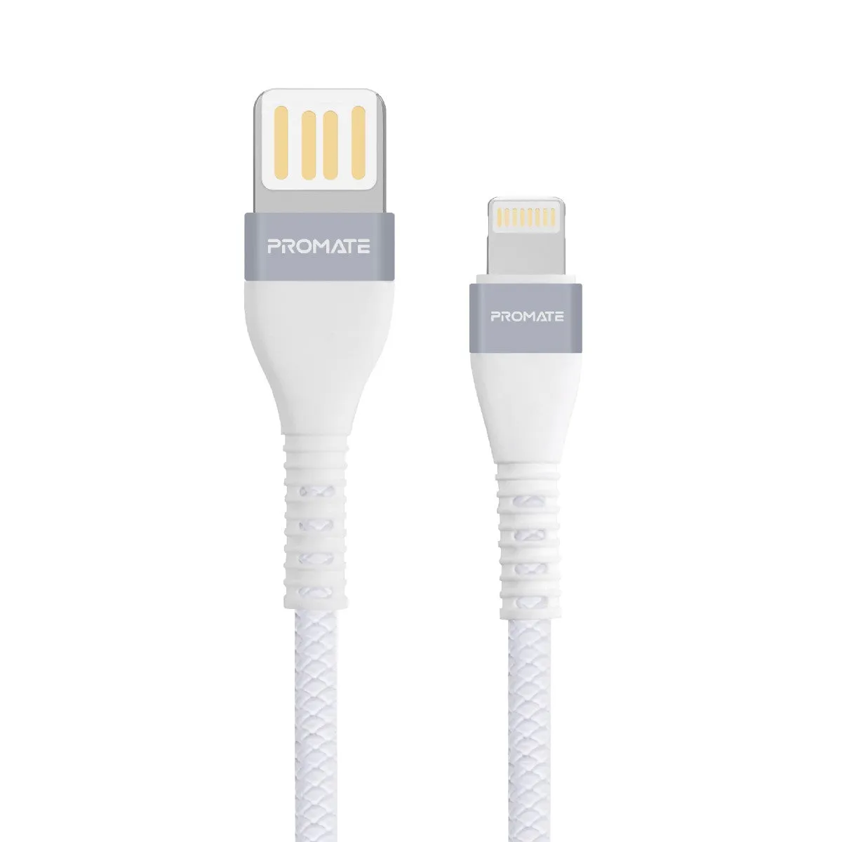 High-Speed Fast Charging Syncing 2A Lightning Connector Cable with 1.2m Tangle Free Cord