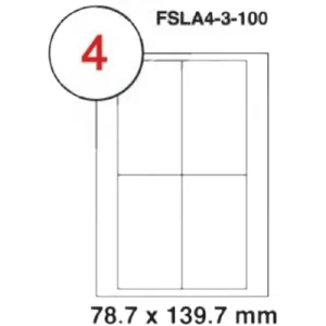 MULTI PURPOSE WHITE LABEL-78.7X139.7mm