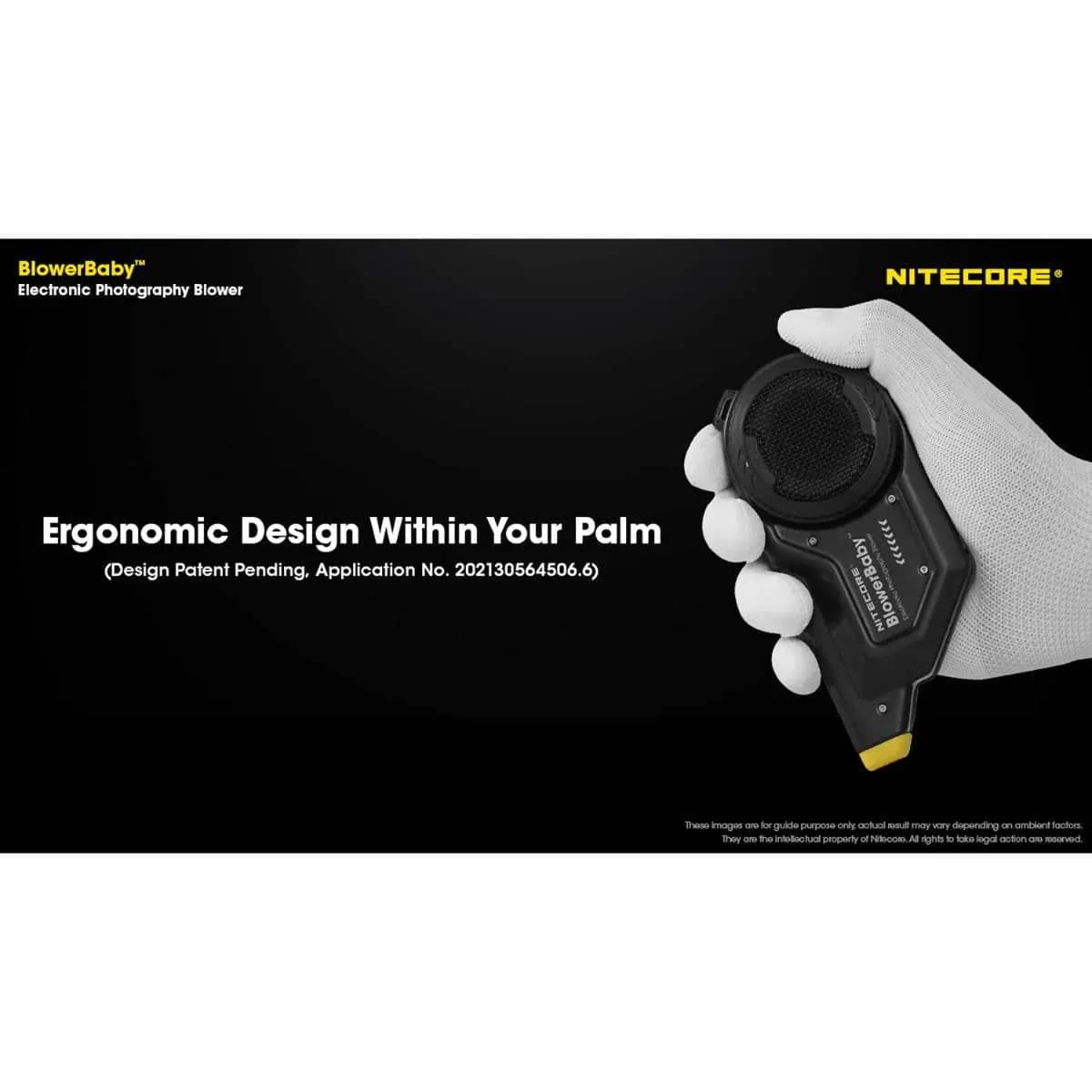 Nitecore BlowerBaby Rechargeable Cleaning Blower for Cameras & Electronics