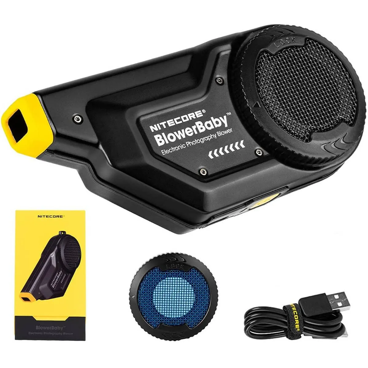 Nitecore BlowerBaby Rechargeable Cleaning Blower for Cameras & Electronics