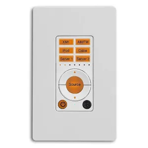 Russound KP6 System Keypad, White