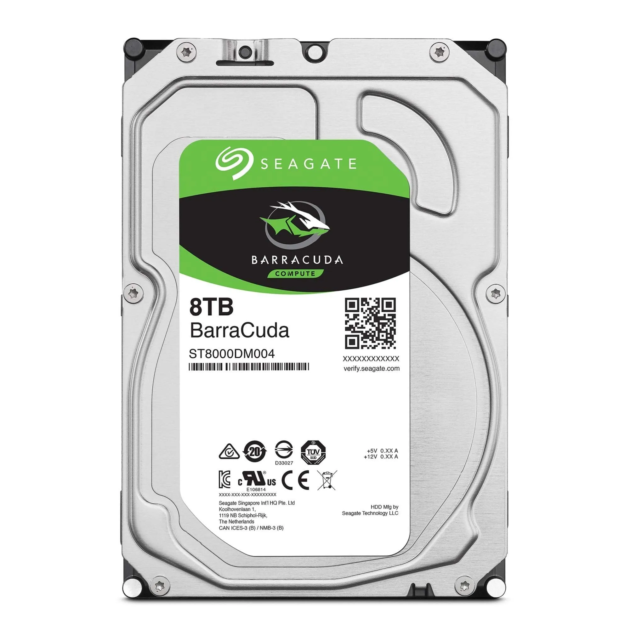 Seagate BarraCuda 8TB Internal Hard Drive HDD).
