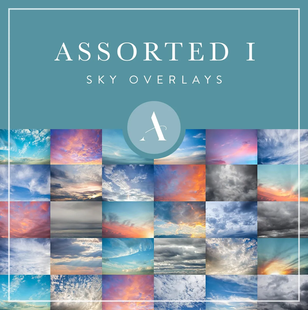 Sky & Cloud Overlays: Assorted Pack I
