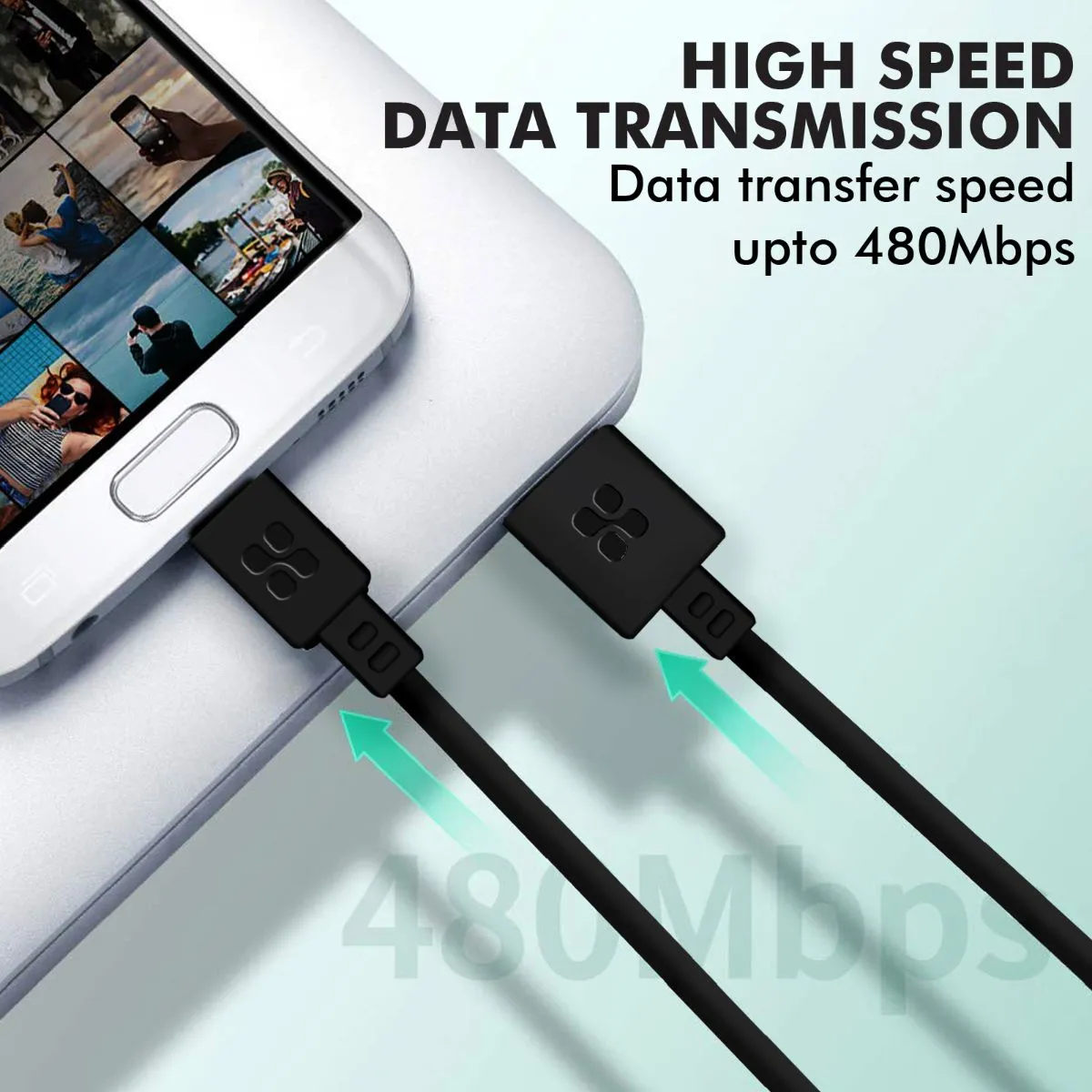 Super-Durable Data & Charge USB-A to Micro-USB Cable
