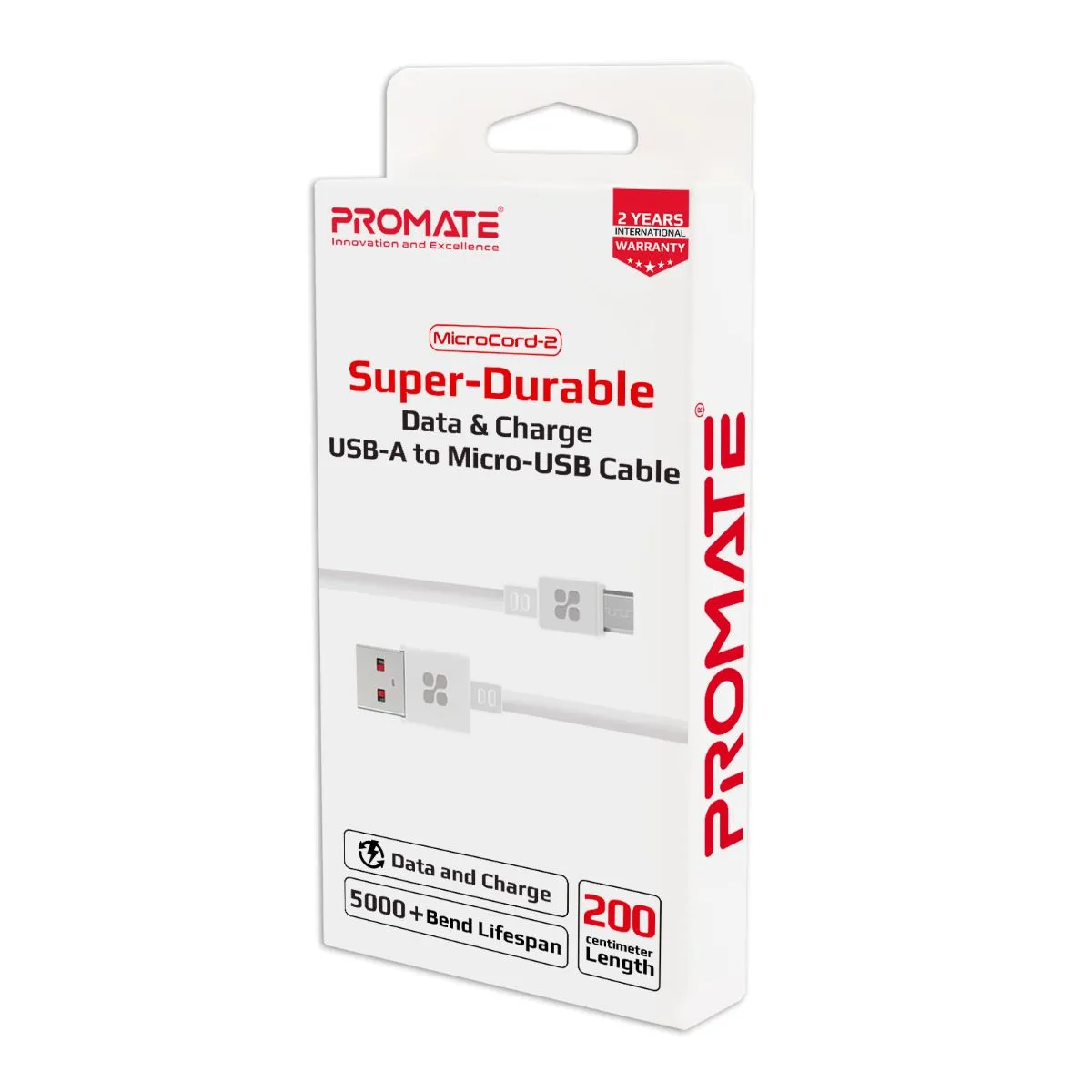Super-Durable Data & Charge USB-A to Micro-USB Cable
