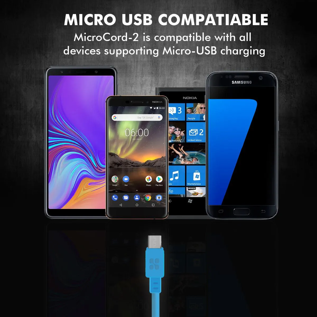 Super-Durable Data & Charge USB-A to Micro-USB Cable