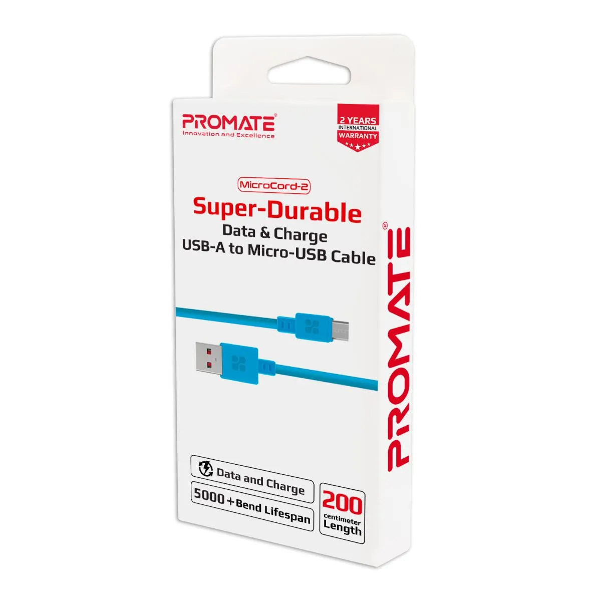 Super-Durable Data & Charge USB-A to Micro-USB Cable