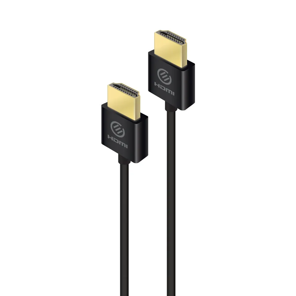 Super Slim & Flexible HDMI Cable with Ethernet Ver 2.0b - Air Series - 2m - Commercial