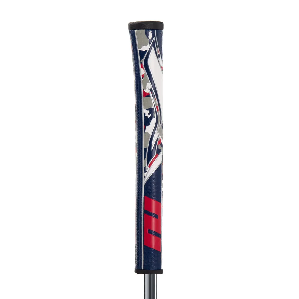 Super Stroke Zenergy Pistol GT 2.0 Putter Grip (Camo Red/White/Blue)