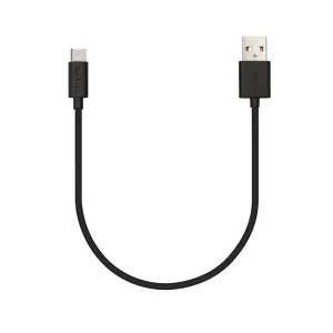 Veho Pebble USB-A to USB-C™ Universal Charge and Sync 0.2m/0.7ft Cable