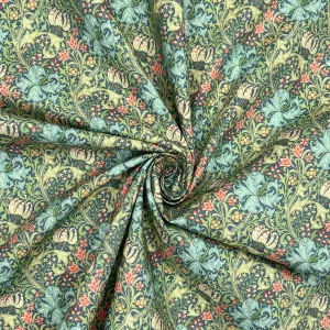 William Morris 200 Thread Count Percale Cotton - Golden Lily