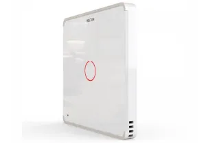 Z-Wave Plus V2 Heltun Touch Panel Switch - One Button - White