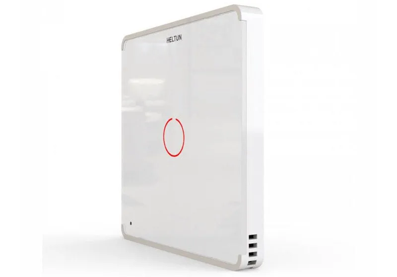 Z-Wave Plus V2 Heltun Touch Panel Switch - One Button - White